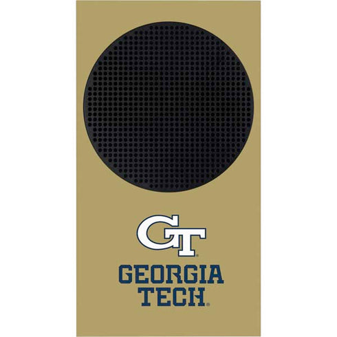 Georgia Institute of Technology Gold LogoType GT Xbox Series S Console Skin