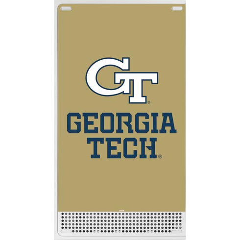Georgia Institute of Technology Gold LogoType GT Xbox Series S Console Skin