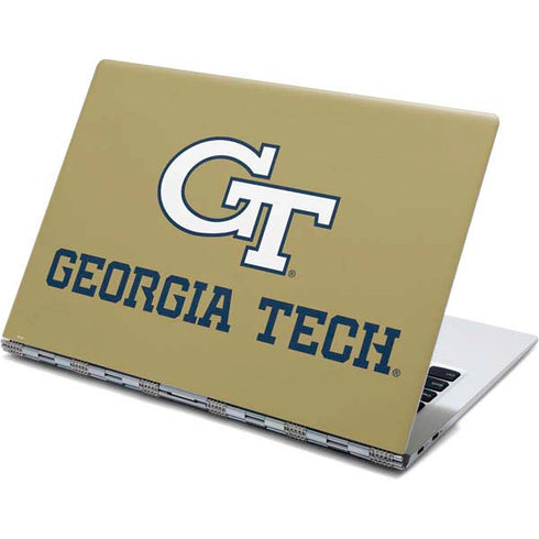 Georgia Institute of Technology Gold LogoType GT Yoga 910 2-in-1 14in Touch-Screen Skin