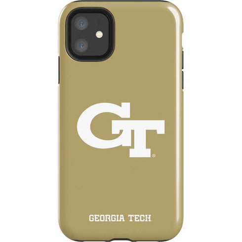 Georgia Institute of Technology Gold GT iPhone 11 Impact Case