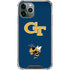 Georgia Institute of Technology Gold GT iPhone 11 Pro Max Clear Case