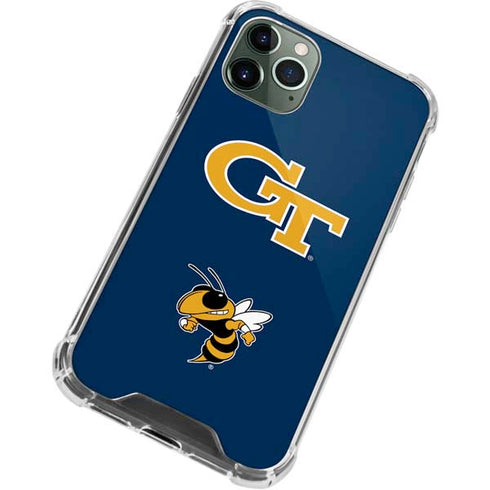 Georgia Institute of Technology Gold GT iPhone 11 Pro Max Clear Case