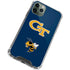 Georgia Institute of Technology Gold GT iPhone 11 Pro Max Clear Case