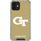 Georgia Institute of Technology Gold GT iPhone 12 Clear Case
