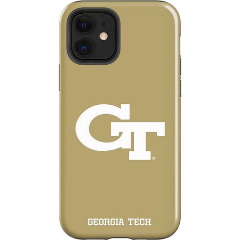 Georgia Institute of Technology Gold GT iPhone 12 Impact Case