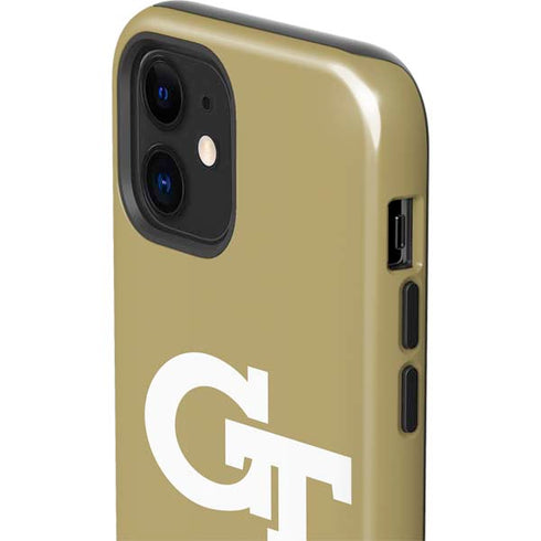 Georgia Institute of Technology Gold GT iPhone 12 Impact Case