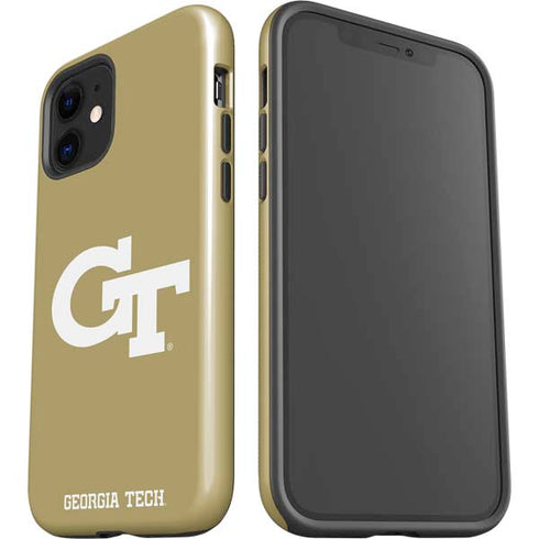 Georgia Institute of Technology Gold GT iPhone 12 Impact Case