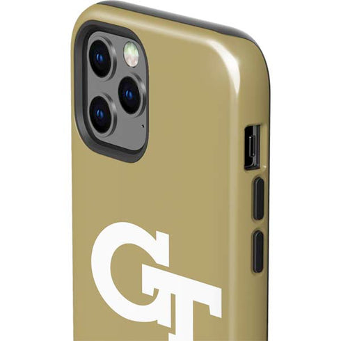 Georgia Institute of Technology Gold GT iPhone 12 Pro Impact Case