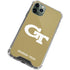 Georgia Institute of Technology Gold GT iPhone 12 Pro Max Clear Case