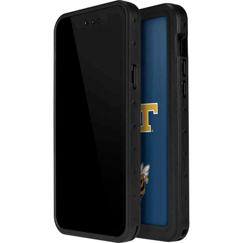 Georgia Institute of Technology Gold GT iPhone 12 Pro Waterproof Case