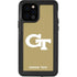 Georgia Institute of Technology Gold GT iPhone 12 Pro Waterproof Case