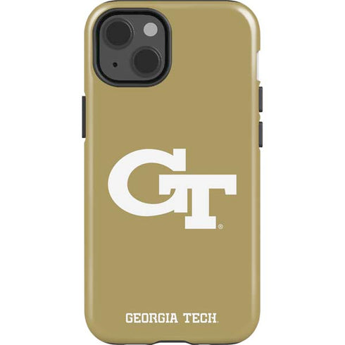 Georgia Institute of Technology Gold GT iPhone 15 Impact Case