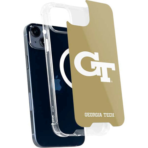 Georgia Institute of Technology Gold GT iPhone 14 MagSafe Case