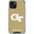 Georgia Institute of Technology Gold GT iPhone 14 Plus Clear Case