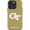 Georgia Institute of Technology Gold GT iPhone 14 Pro Impact Case