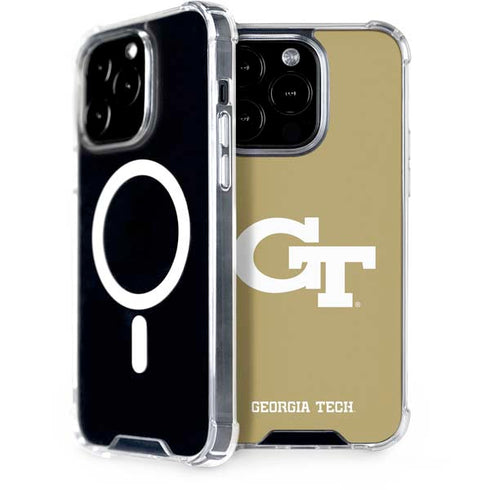 Georgia Institute of Technology Gold GT iPhone 15 Pro MagSafe Case