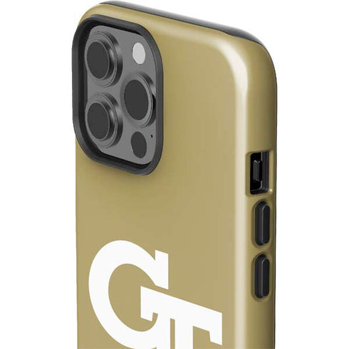 Georgia Institute of Technology Gold GT iPhone 15 Pro Max Impact Case