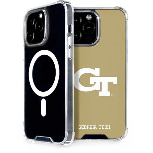 Georgia Institute of Technology Gold GT iPhone 15 Pro Max MagSafe Case