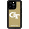 Georgia Institute of Technology Gold GT iPhone 14 Pro Waterproof Case