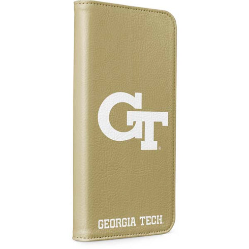 Georgia Institute of Technology Gold GT iPhone 15 Pro Folio Case