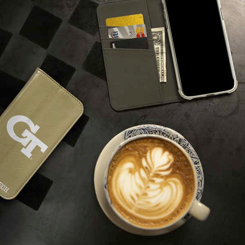 Georgia Institute of Technology Gold GT iPhone 15 Pro Folio Case