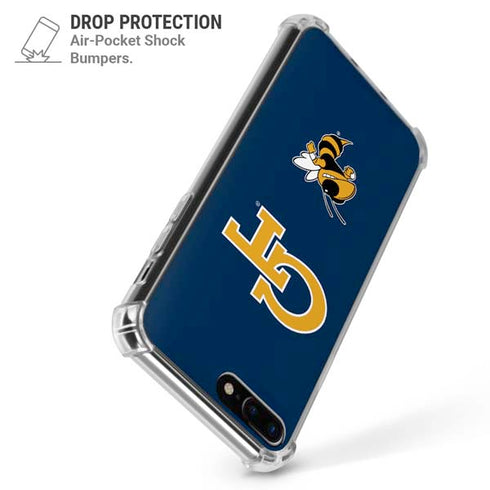 Georgia Institute of Technology Gold GT iPhone 7/8 Plus Clear Case