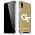 Georgia Institute of Technology Gold GT iPhone XR Clear Case