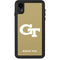 Georgia Institute of Technology Gold GT iPhone XR Waterproof Case