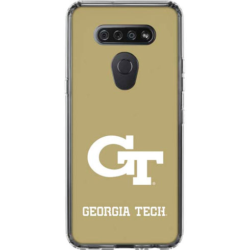 Georgia Institute of Technology Gold GT LG K51/Q51 Clear Case