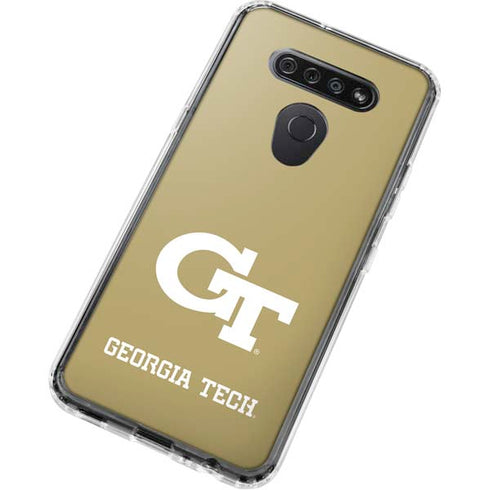 Georgia Institute of Technology Gold GT LG K51/Q51 Clear Case