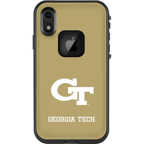 Georgia Institute of Technology Gold GT LifeProof Fre iPhone Skin
