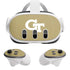 Georgia Institute of Technology Gold GT Meta Quest 3 Skin