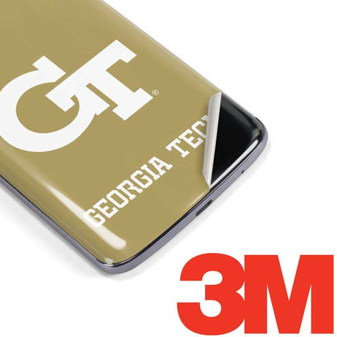 Georgia Institute of Technology Gold GT Moto E5 Plus Skin