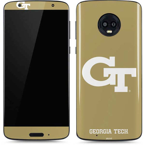 Georgia Institute of Technology Gold GT Moto G6 Skin