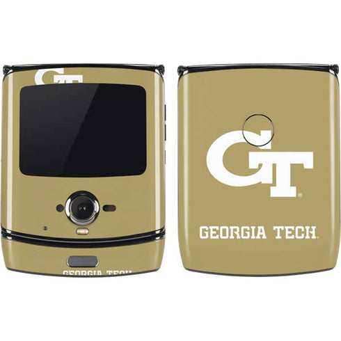 Georgia Institute of Technology Gold GT Motorola RAZR Skin