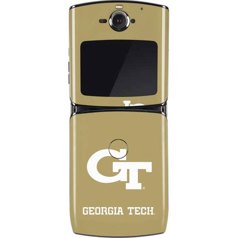 Georgia Institute of Technology Gold GT Motorola RAZR Skin