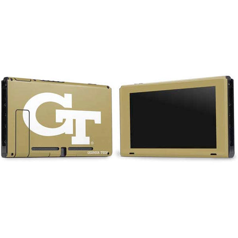 Georgia Institute of Technology Gold GT Nintendo Switch Bundle Skin