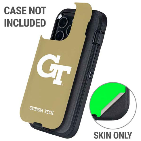 Georgia Institute of Technology Gold GT Otterbox Defender iPhone Skin