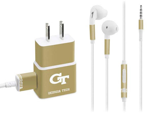 Georgia Institute of Technology Gold GT Phone Charger Skin
