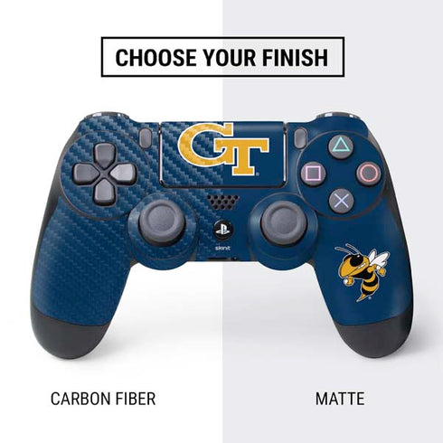 Georgia Institute of Technology Gold GT PS4 Controller Skin