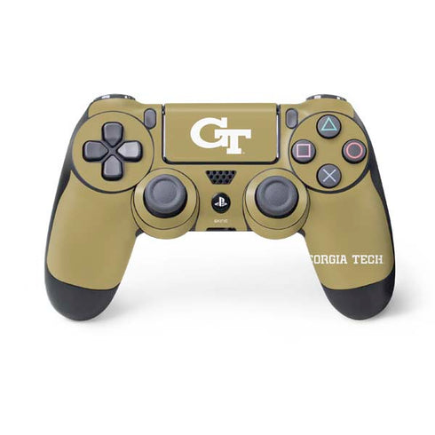 Georgia Institute of Technology Gold GT PS4 Controller Skin