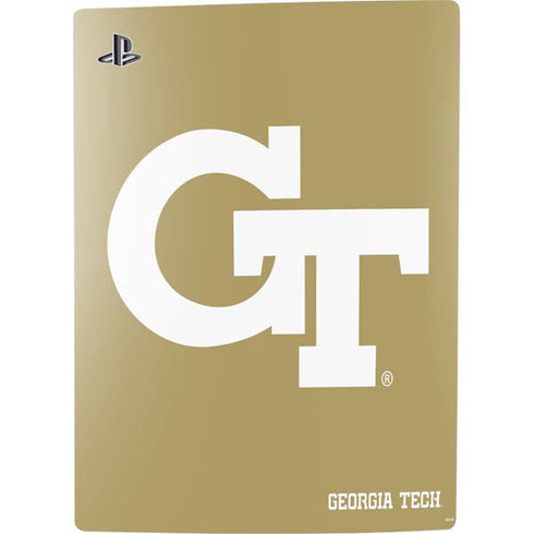 Georgia Institute of Technology Gold GT PS5 Console Skin