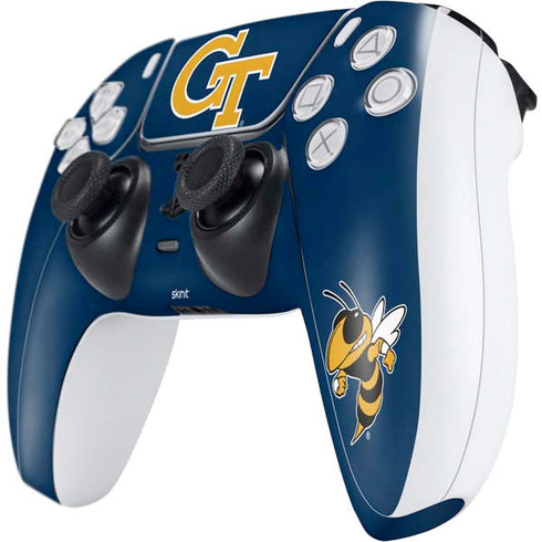 Georgia Institute of Technology Gold GT PS5 Controller Skin