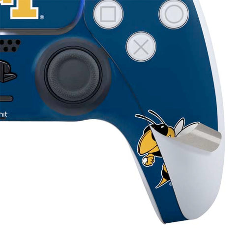 Georgia Institute of Technology Gold GT PS5 Controller Skin