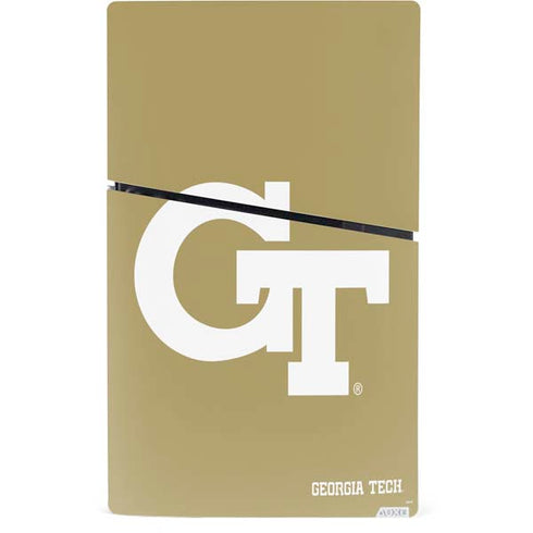 Georgia Institute of Technology Gold GT PS5 Slim Digital Edition Bundle Skin