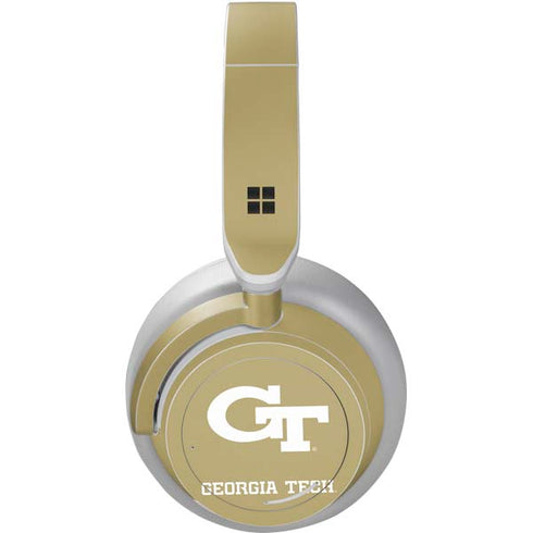 Georgia Institute of Technology Gold GT Surface Headphones Skin