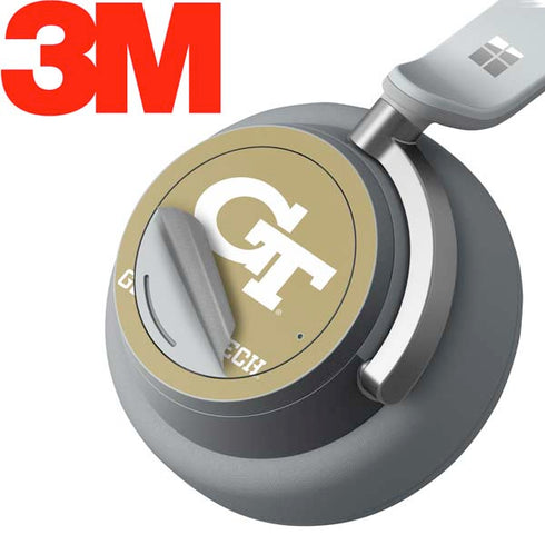 Georgia Institute of Technology Gold GT Surface Headphones Skin
