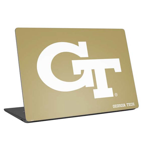 Georgia Institute of Technology Gold GT Universal Laptop 12in (9.8 x 6.8in) Skin