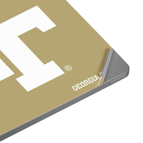 Georgia Institute of Technology Gold GT Universal Laptop 12in (9.8 x 6.8in) Skin