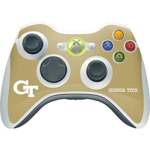 Georgia Institute of Technology Gold GT Xbox 360 Wireless Controller Skin